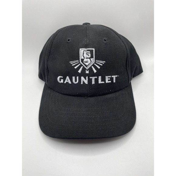 Gauntlet Herbicide Strike Hard Strike Early Hat Cap Black Adjustable USA Farmer - Picture 1 of 6